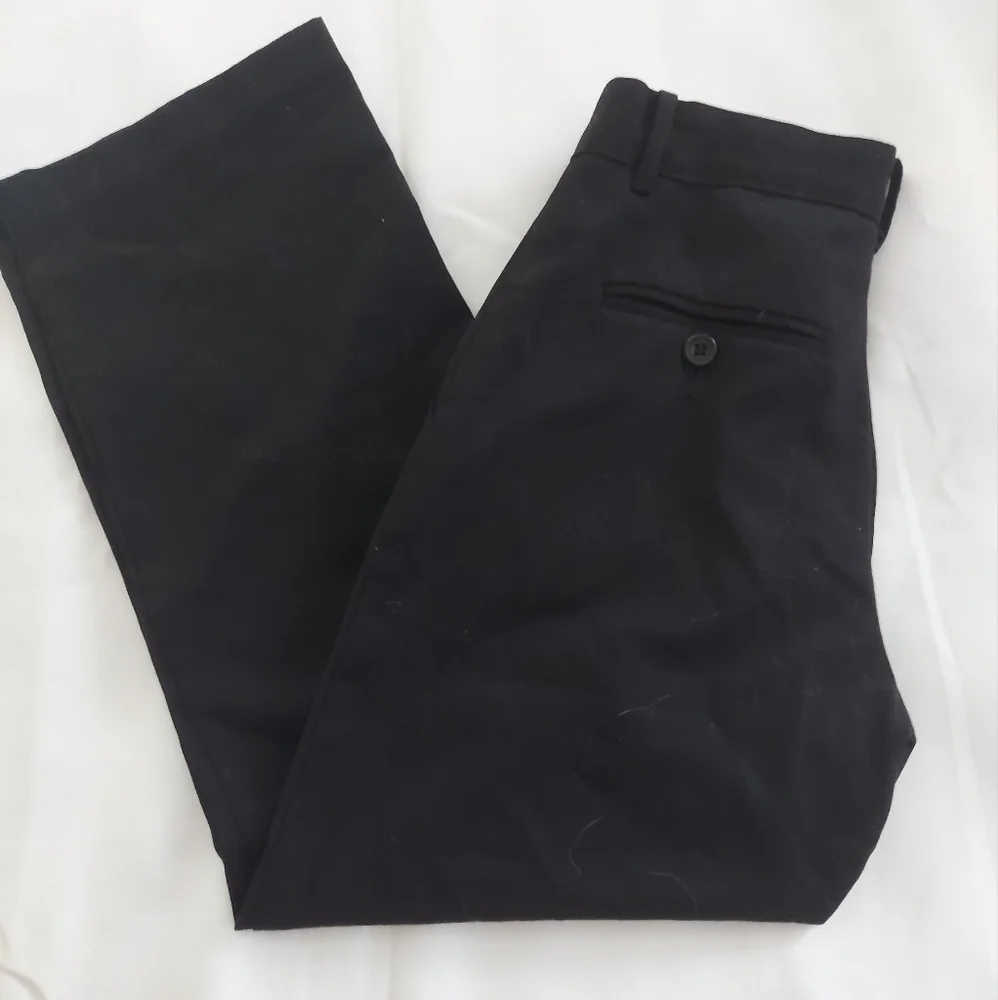 Perry Ellis Portfolio Slacks Boy Size 10 Black - Picture 5 of 5